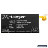 HTC U Ultra Replacement Battery, 3.85V, 3000mAh, Li-Polymer 3