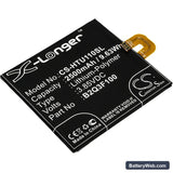 HTC U11 Life Replacement Battery, 3.85V, 2500mAh, Li-Polymer 1