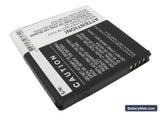 HTC Desire V Replacement Battery, 3.7V, 1600mAh, Li-ion 3