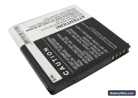 HTC Desire V Replacement Battery, 3.7V, 1600mAh, Li-ion 3