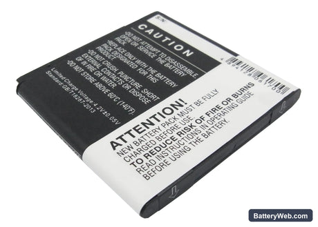 HTC Desire V Replacement Battery, 3.7V, 1600mAh, Li-ion 4
