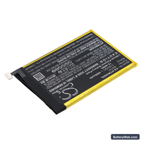 HTC Wildfire E2 Replacement Battery, 3.85V, 4000mAh, Li-Polymer 2