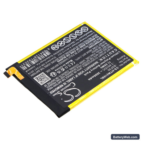 HTC Wildfire E Lite Replacement Battery, 3.85V, 3000mAh, Li-Polymer 2