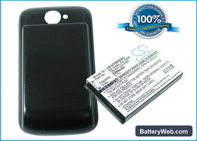 HTC Wildfire Replacement Battery, 3.7V, 2200mAh, Li-ion 1