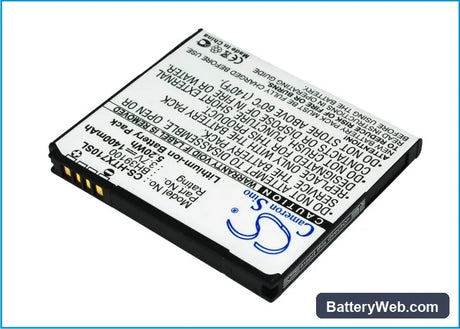 T-Mobile Raider 4G Replacement Battery, 3.7V, 1400mAh, Li-ion 1