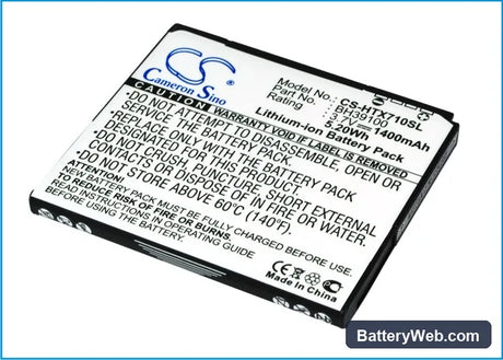 T-Mobile Raider 4G Replacement Battery, 3.7V, 1400mAh, Li-ion 2