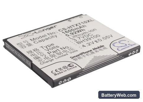 AT&T Vivid 4G Replacement Battery, 3.7V, 1600mAh, Li-ion 1