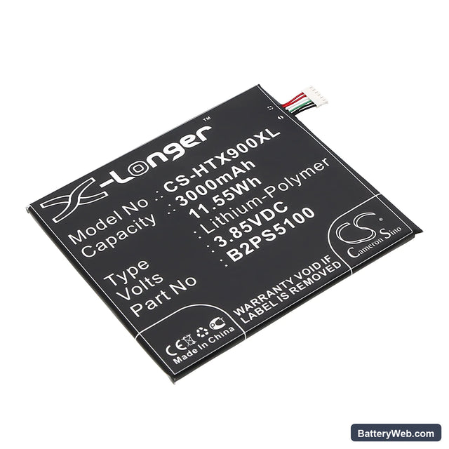 HTC One X9 Replacement Battery, 3.85V, 3000mAh, Li-Polymer 1