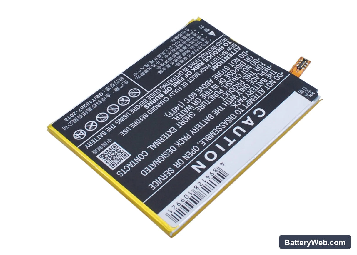 Google Nexus 6P Replacement Battery, 3.8V, 3450mAh, Li-Polymer 4
