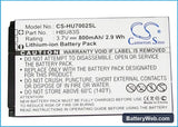 Huawei G7002 Replacement Battery, 3.7V, 800mAh, Li-ion 5