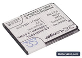 MetroPCS HWM835-R Replacement Battery, 3.7V, 1300mAh, Li-ion 2