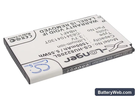 Huawei U8220 Replacement Battery, 3.7V, 1500mAh, Li-ion 2