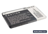 Huawei U8220 Replacement Battery, 3.7V, 1500mAh, Li-ion 4