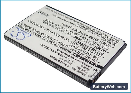 Huawei U8860 Replacement Battery, 3.7V, 1400mAh, Li-ion 2