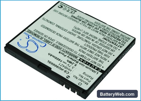 Huawei ideos X6 Replacement Battery, 3.7V, 1400mAh, Li-ion 1