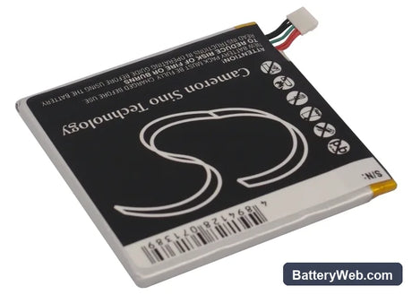 Huawei U9500 Replacement Battery, 3.7V, 1800mAh, Li-Polymer 3