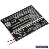 Alcatel OT-8055 Replacement Battery, 3.7V, 2800mAh, Li-Polymer 2