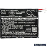 Alcatel OT-8055 Replacement Battery, 3.7V, 2800mAh, Li-Polymer 3