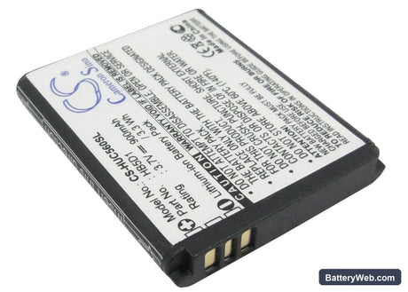 Huawei C5600 Replacement Battery, 3.7V, 900mAh, Li-ion 2