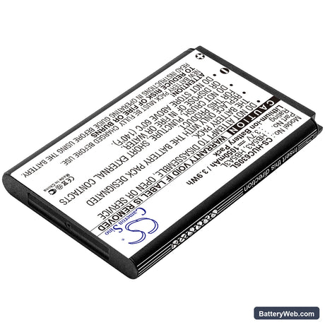 Huawei C6300 Replacement Battery, 3.7V, 1050mAh, Li-ion 2