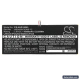 Huawei dtab Replacement Battery, 3.8V, 6000mAh, Li-Polymer 3