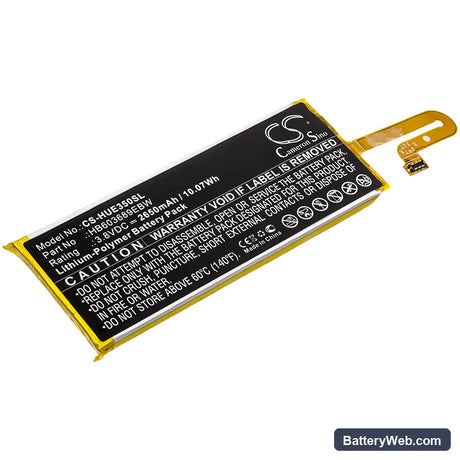 Huawei HWD35 Replacement Battery, 3.8V, 2650mAh, Li-Polymer 1