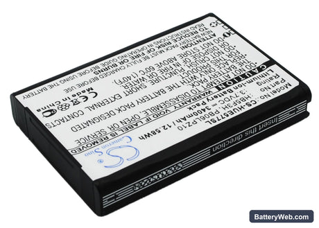 Huawei E5372T Replacement Battery, 3.7V, 3400mAh, Li-ion 3