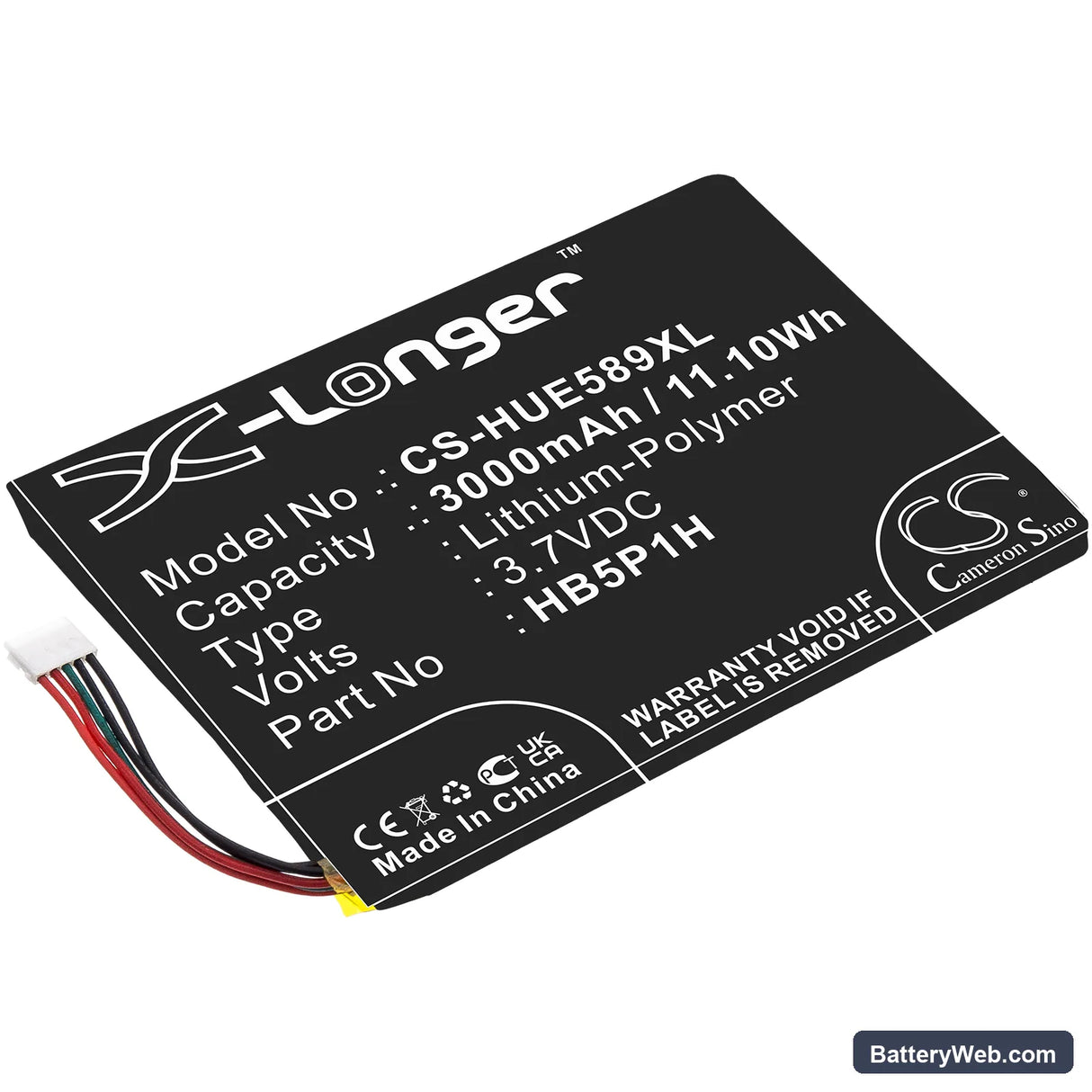 Telekom Speedbox LTE mini Replacement Battery, 3.7V, 3000mAh, Li-Polymer 1