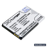 Huawei 601HW Replacement Battery, 3.8V, 2400mAh, Li-ion 1