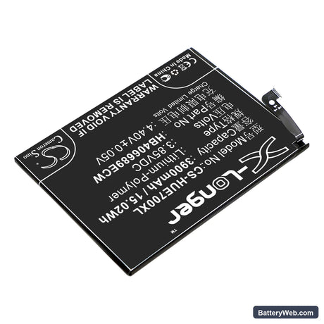 Huawei Enjoy 7 Plus Replacement Battery, 3.85V, 3900mAh, Li-Polymer 2