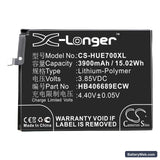 Huawei Enjoy 7 Plus Replacement Battery, 3.85V, 3900mAh, Li-Polymer 3