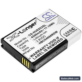 Huawei E5573S-852 Replacement Battery, 3.8V, 4500mAh, Li-ion 1