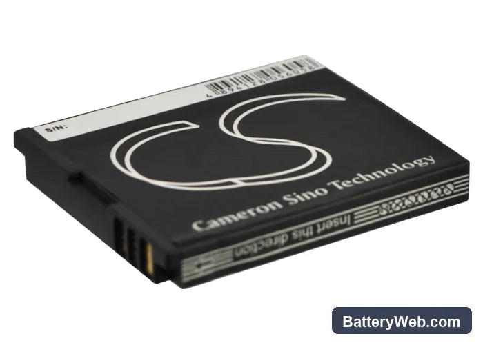 Huawei G2201 Replacement Battery, 3.7V, 550mAh, Li-ion 4