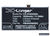 Honor 7 Replacement Battery, 3.8V, 3050mAh, Li-Polymer 1