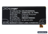 Huawei Ascend G660 Replacement Battery, 3.8V, 2300mAh, Li-Polymer 1