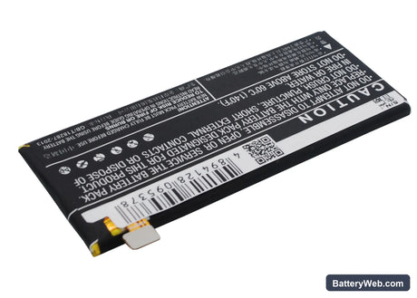 Huawei Ascend G660 Replacement Battery, 3.8V, 2300mAh, Li-Polymer 4