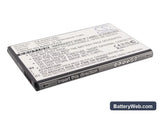 Huawei A199 Replacement Battery, 3.7V, 1650mAh, Li-ion 1