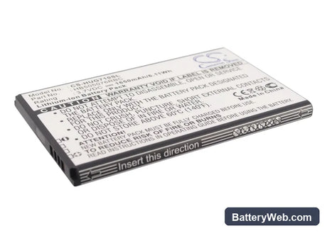 Huawei A199 Replacement Battery, 3.7V, 1650mAh, Li-ion 1