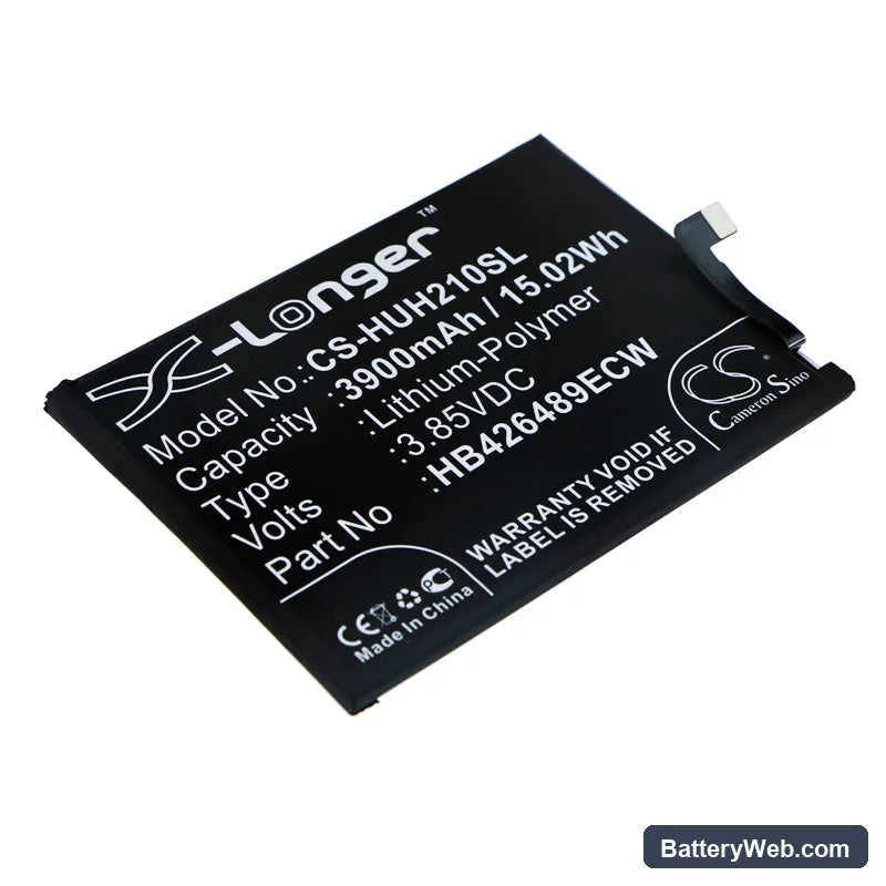 Huawei Honor V20 Replacement Battery, 3.85V, 3900mAh, Li-Polymer 1