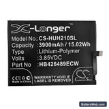 Huawei Honor V20 Replacement Battery, 3.85V, 3900mAh, Li-Polymer 3