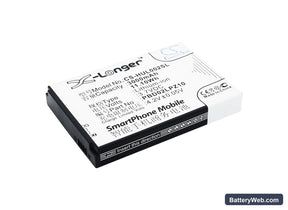 Huawei Emobile GL02P Replacement Battery, 3.7V, 3000mAh, Li-ion 1