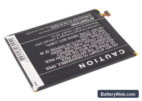 Huawei Ascend Mate Replacement Battery, 3.8V, 3900mAh, Li-Polymer 4