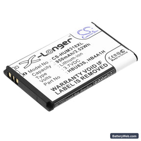 AT&T GoPhone U2800A Replacement Battery, 3.7V, 950mAh, Li-ion 1