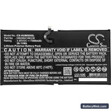 Huawei MediaPad M5 Replacement Battery, 3.85V, 7300mAh, Li-Polymer 3
