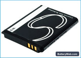 Huawei M615 Replacement Battery, 3.7V, 800mAh, Li-ion 4