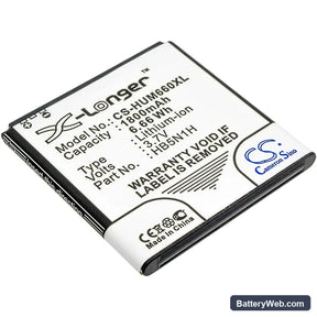 MetroPCS HWM931 Replacement Battery, 3.7V, 1800mAh, Li-ion 1