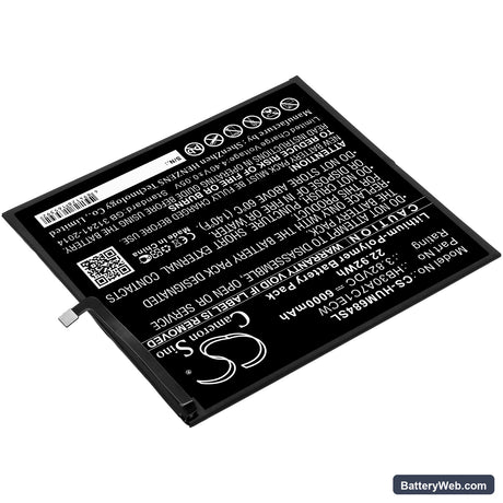 Huawei MediaPad M6 8.4 Replacement Battery, 3.82V, 6000mAh, Li-Polymer 2