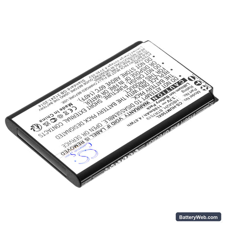 Huawei M750 Replacement Battery, 3.7V, 1100mAh, Li-ion 2