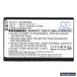 Huawei M750 Replacement Battery, 3.7V, 1100mAh, Li-ion 3