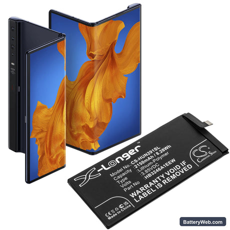 Huawei Mate Xs Replacement Battery, 3.85V, 2150mAh, Li-Polymer 5